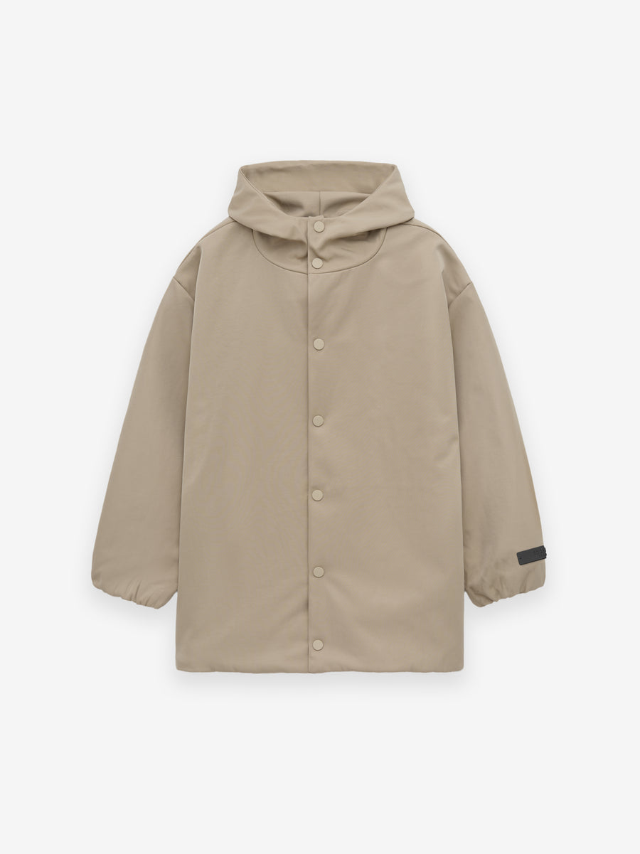 Kid's Textured Nylon Hooded Coaches Jacket - Fear of God