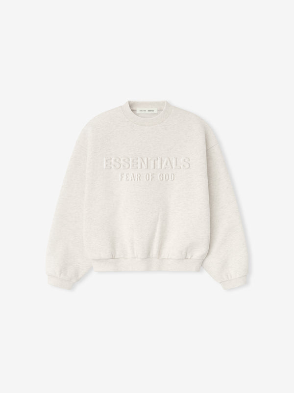 Kids Embossed Classic Crewneck Sweatshirt