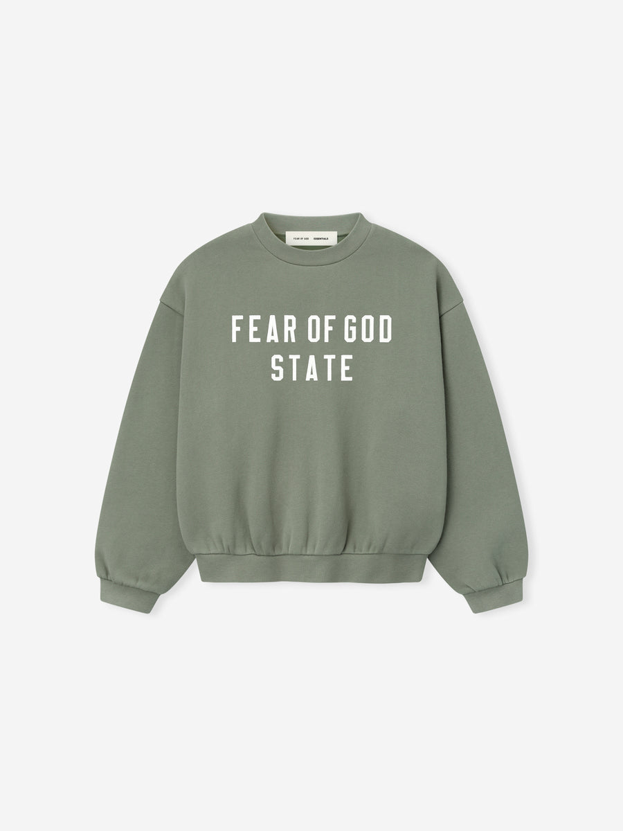 Kids 90's Fleece Crewneck