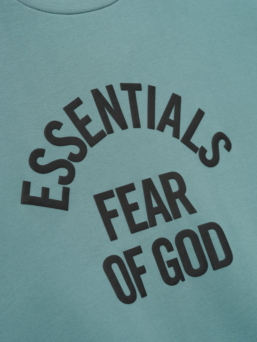 Kids Campus 90s Crewneck Sweatshirt Faded Coastal / 4/5 view 3