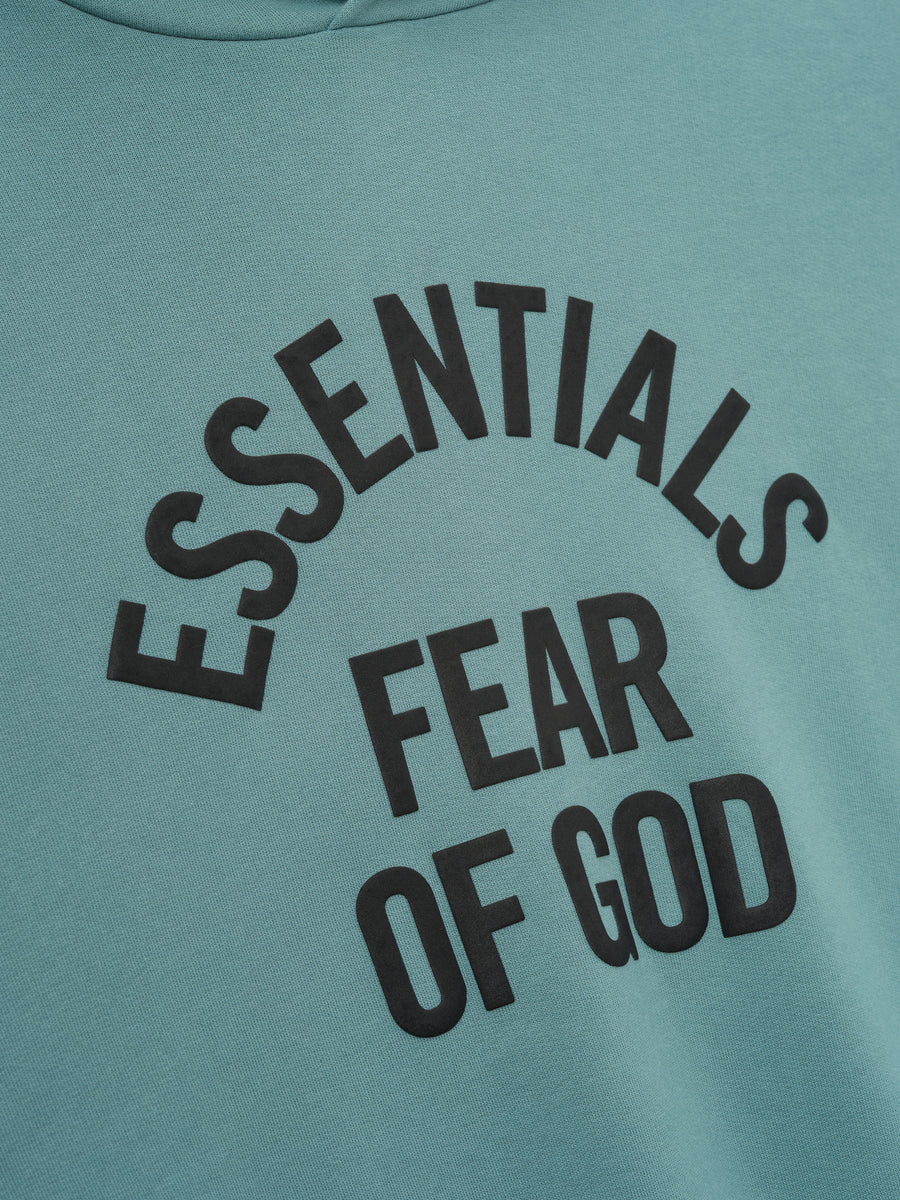 Kids Campus 90s Hoodie Faded Coastal / 2/3 view 3