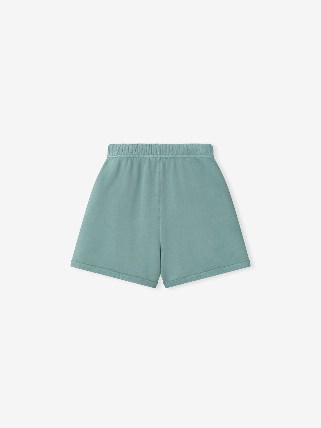 kids mid-length relaxed sweatshort in vintage pigment-dyed 390GSM cotton fleece with elastic waistband