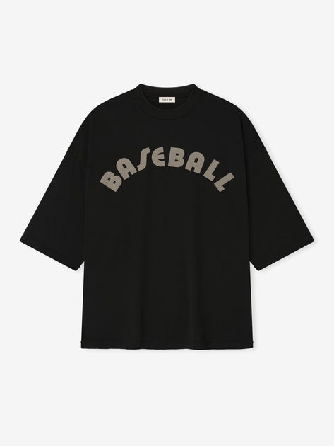 FEAR OF GOD BASEBALL アンダーシャツ ブラック Baseball Tee | Fear of God