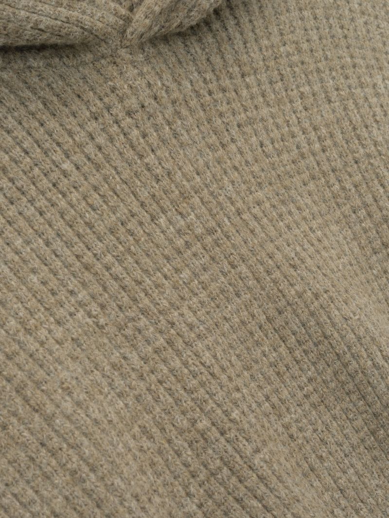 Womens Heavy Waffle 90's Hoodie