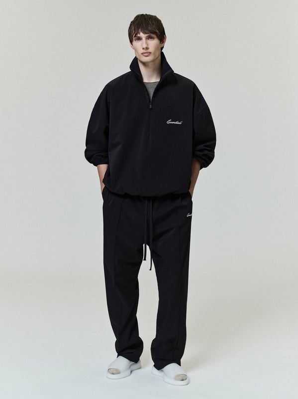 Sporty Nylon Half Zip