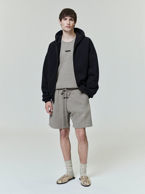 Embossed Classic Fleece Zip-Up Hoodie | Fear of God