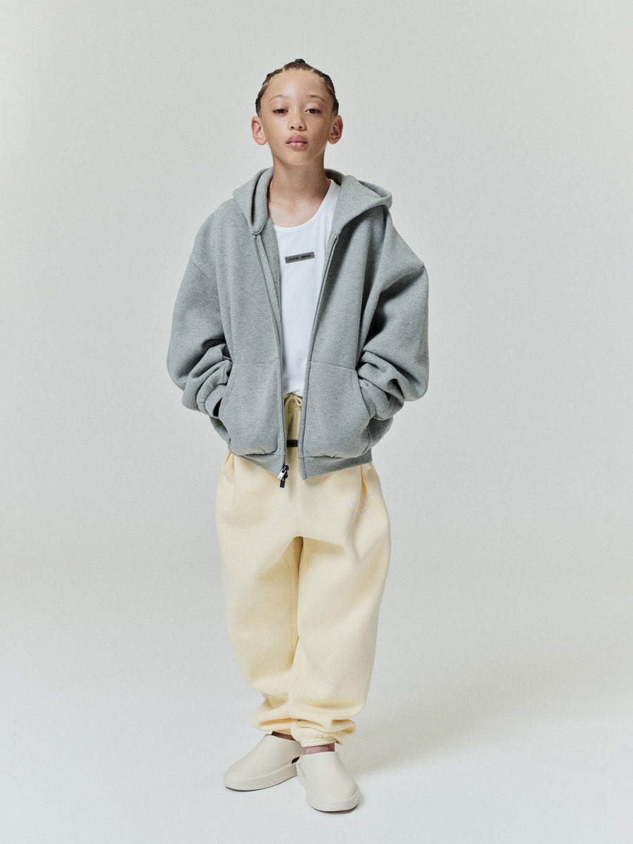 Kids Fleece Hoodie Zip-Up - Fear of God