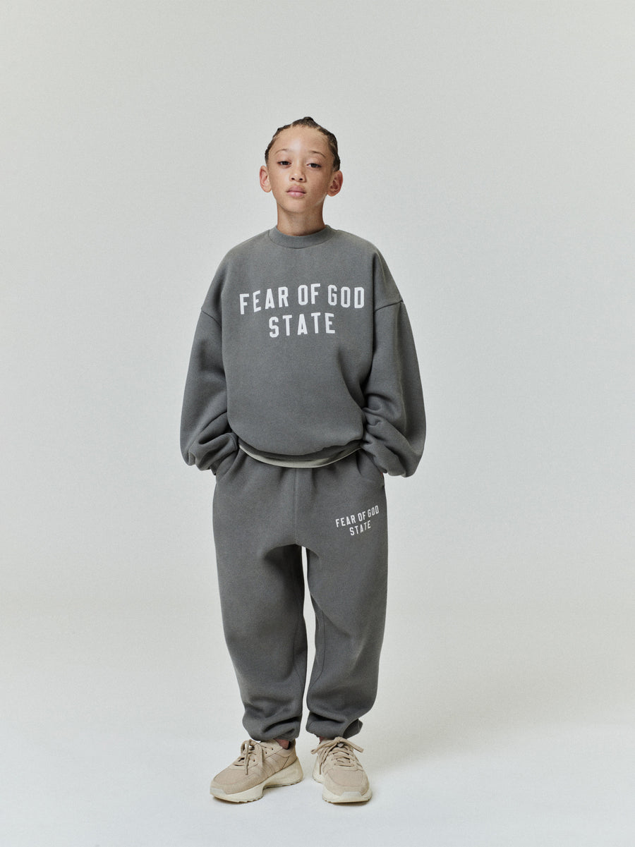 Kids 90's Fleece Crewneck