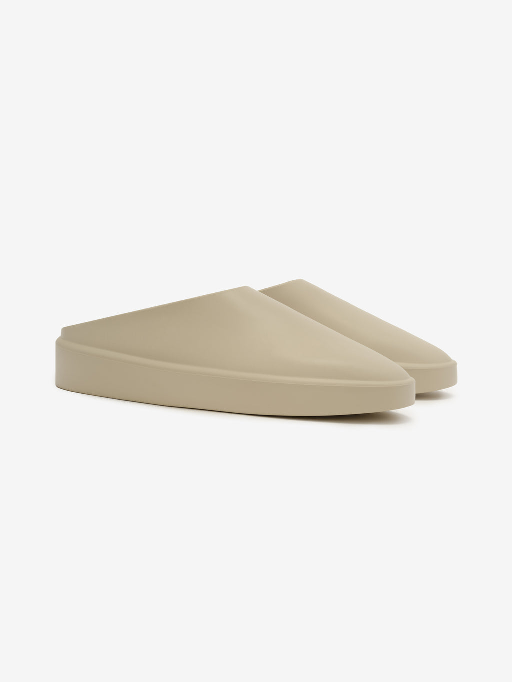 Essentials California 1.0 slip-on footwear in a soft beige tone, featuring a smooth, minimalist design with a clean silhouette for modern, comfortable casual wear.