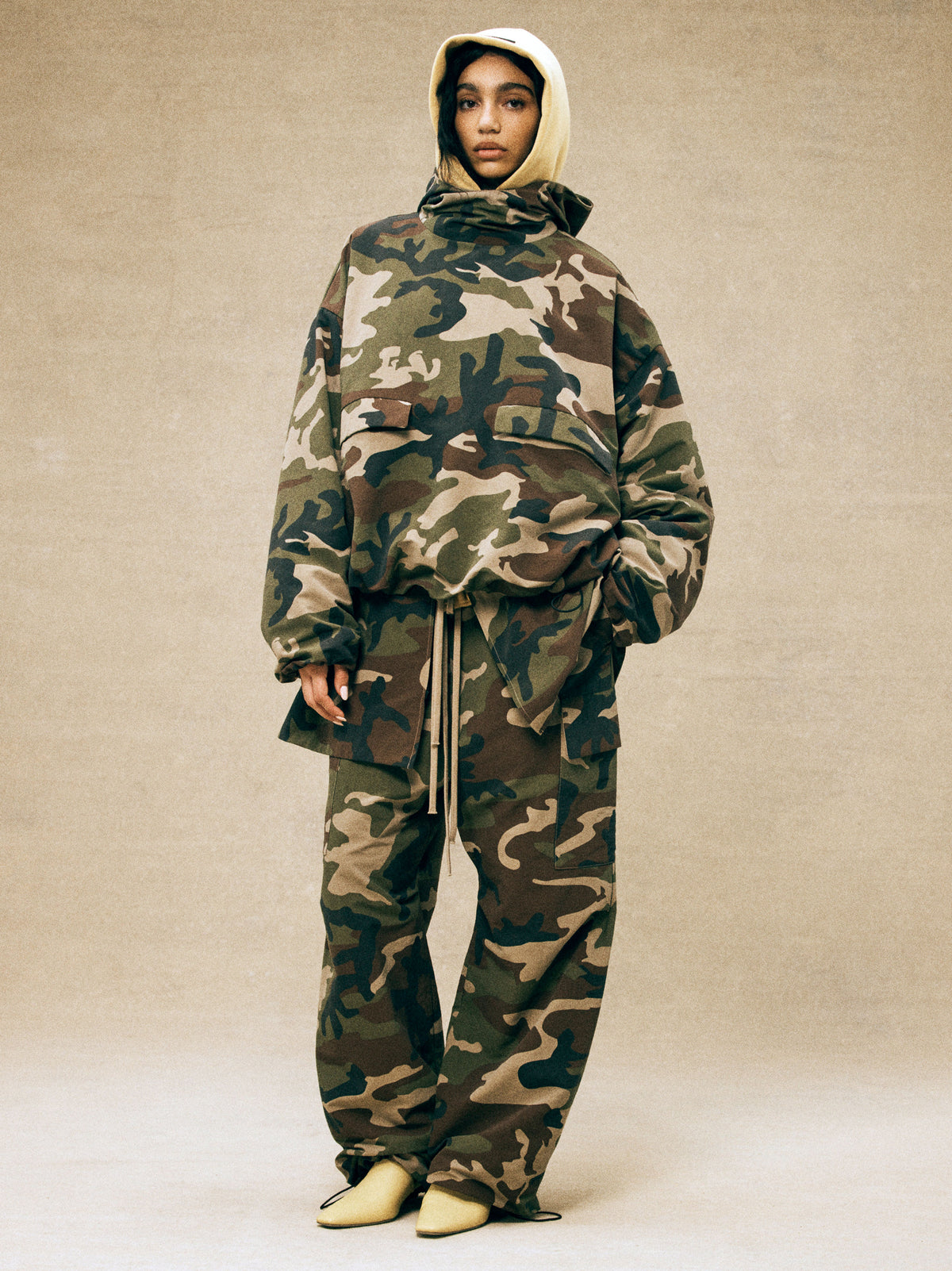 Military Nylon Field Pant - Woodland Camo | Fear of God ESSENTIALS 