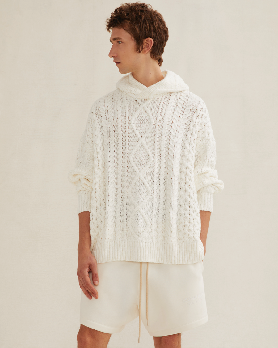 Essentials discount hoodie knit