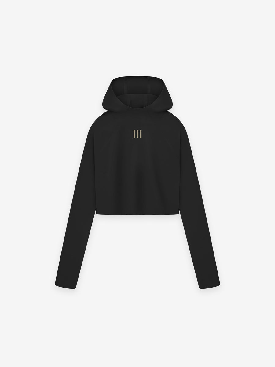 Womens Base Layer Crop Hoodie - Fear of God