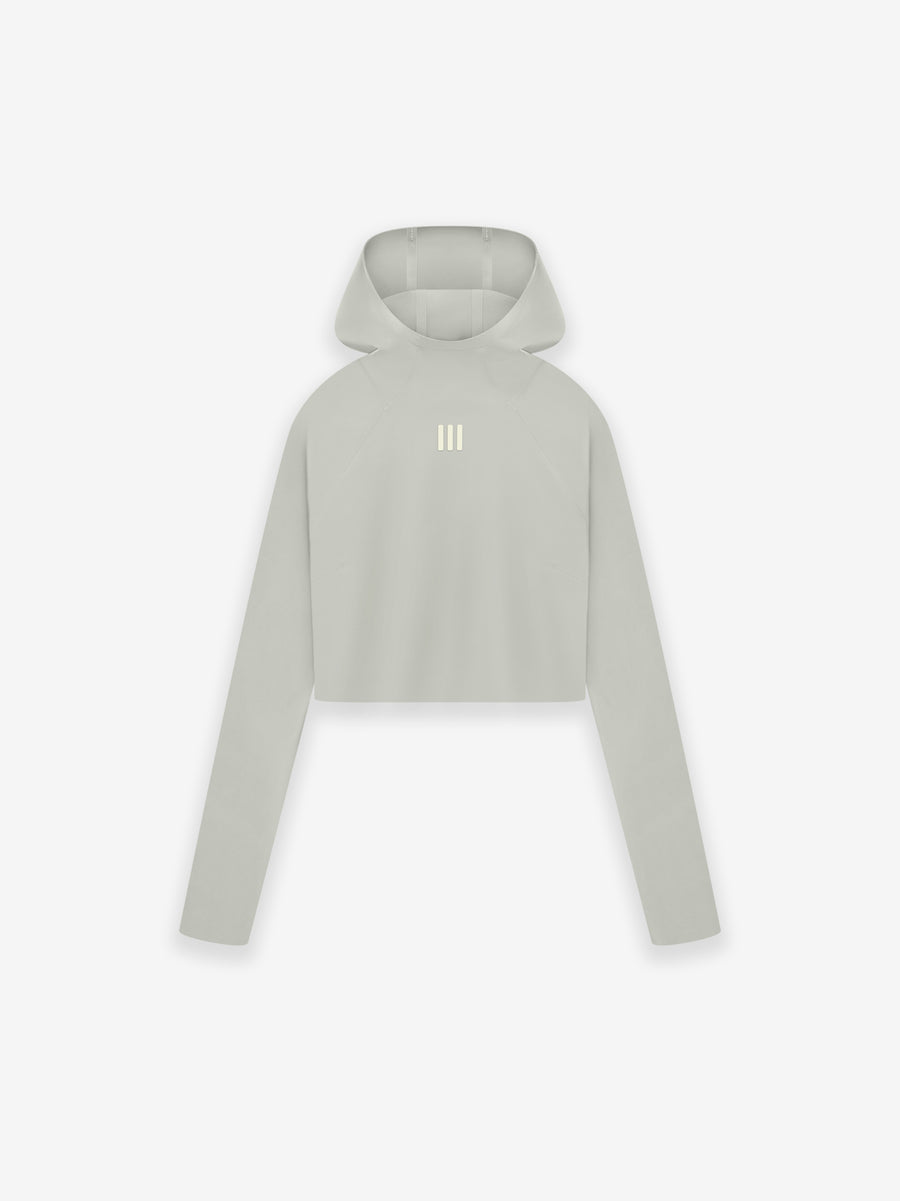 Womens Base Layer Crop Hoodie - Fear of God