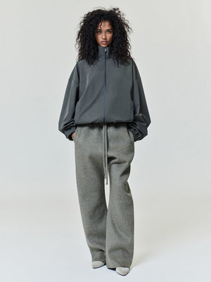Bonded Nylon Track Jacket