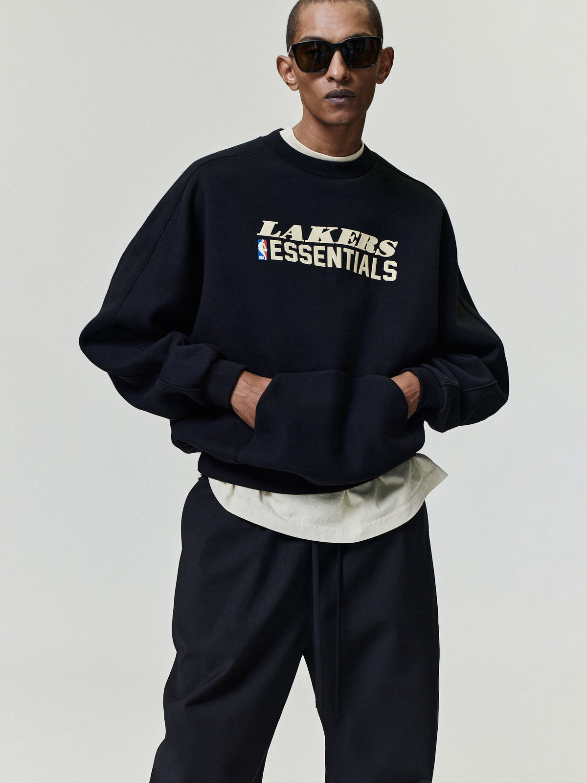 Lakers 90s Relaxed Crewneck