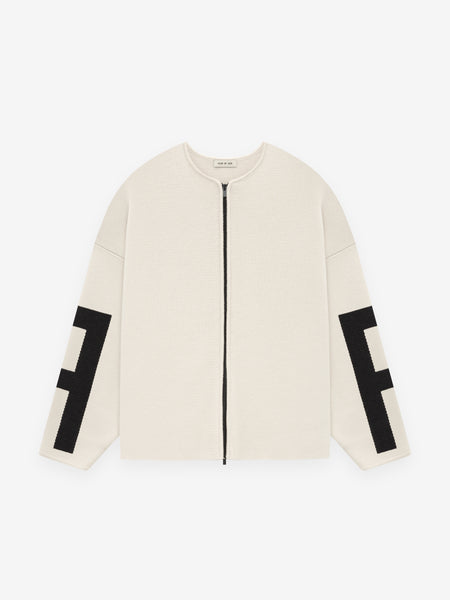 Double Wool Cashmere Short Sleeve Jacket