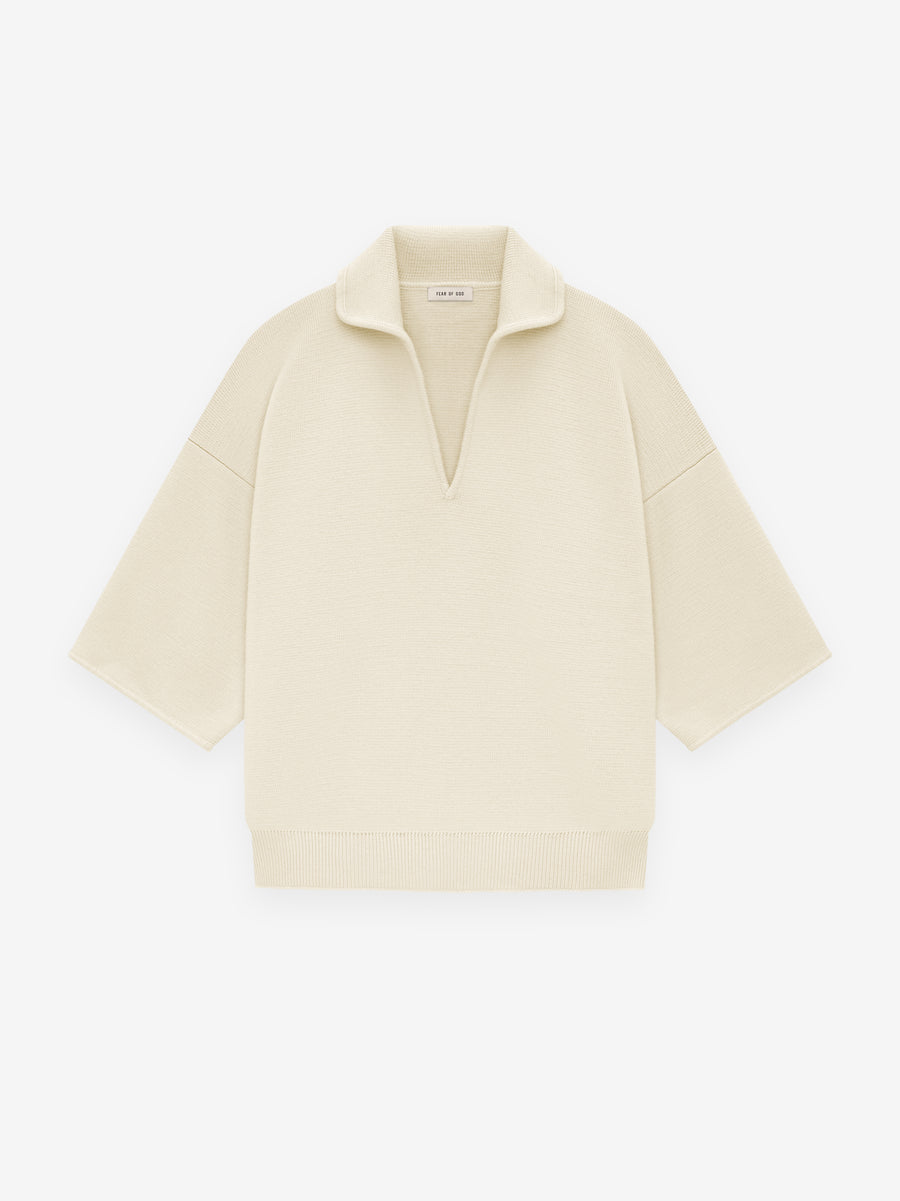 Merino Short Sleeve Polo Sweater - Fear of God