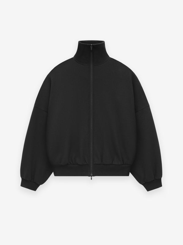 Cotton Wool High Neck Jacket