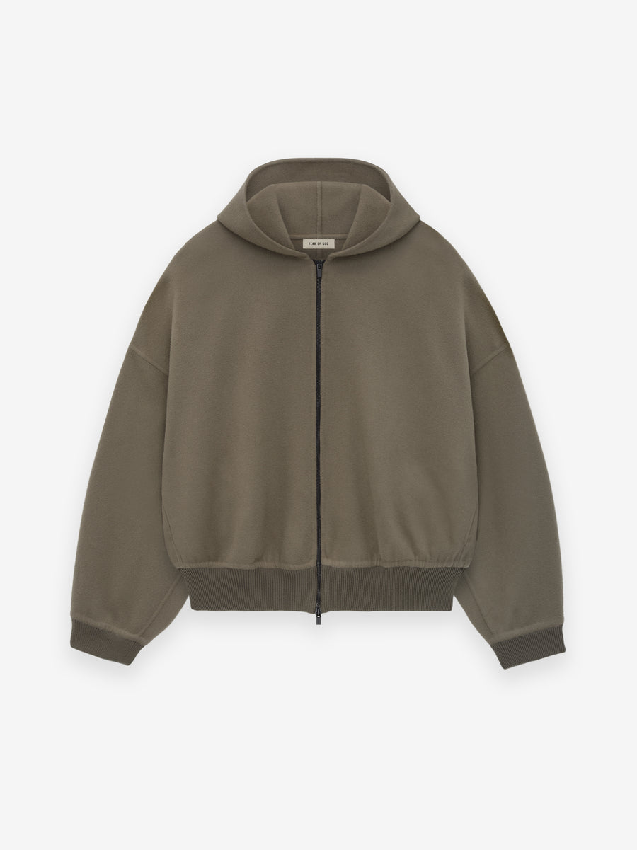 Double Wool Cashmere Hooded Bomber - Fear of God