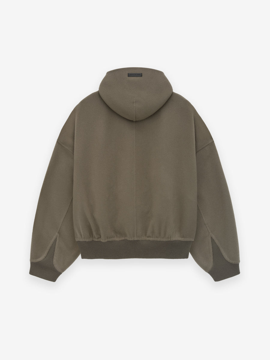 Double Wool Cashmere Hooded Bomber - Fear of God