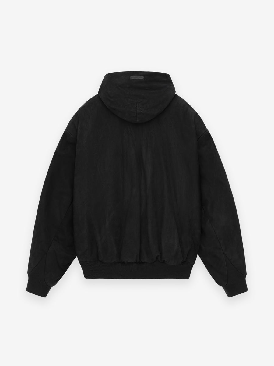 Leather Hooded Bomber - Fear of God