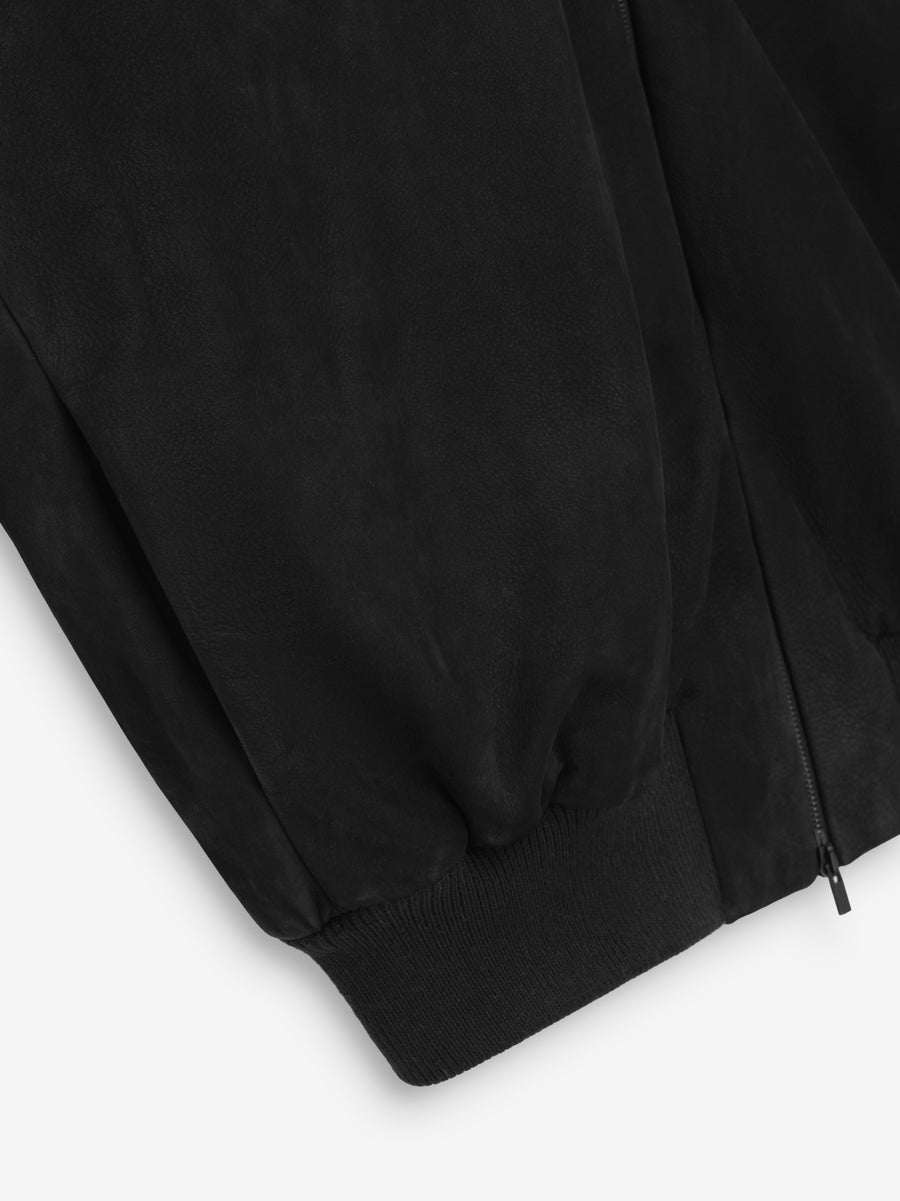 Leather Hooded Bomber - Fear of God