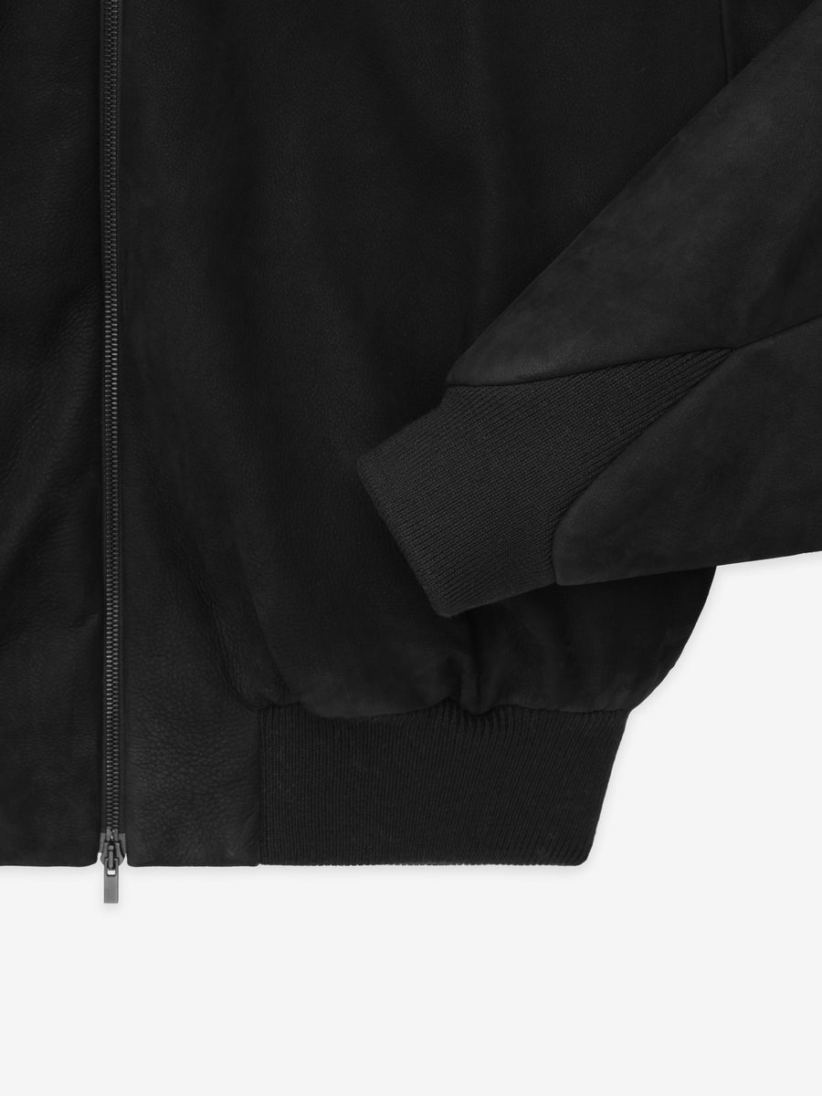 Leather Hooded Bomber - Fear of God