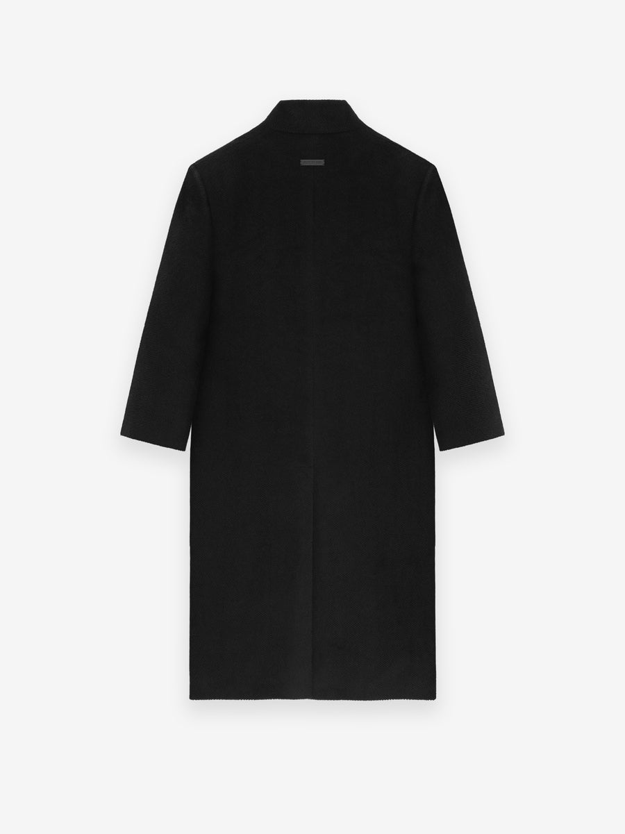 Alpaca Herringbone Lapelless Coat - Fear of God