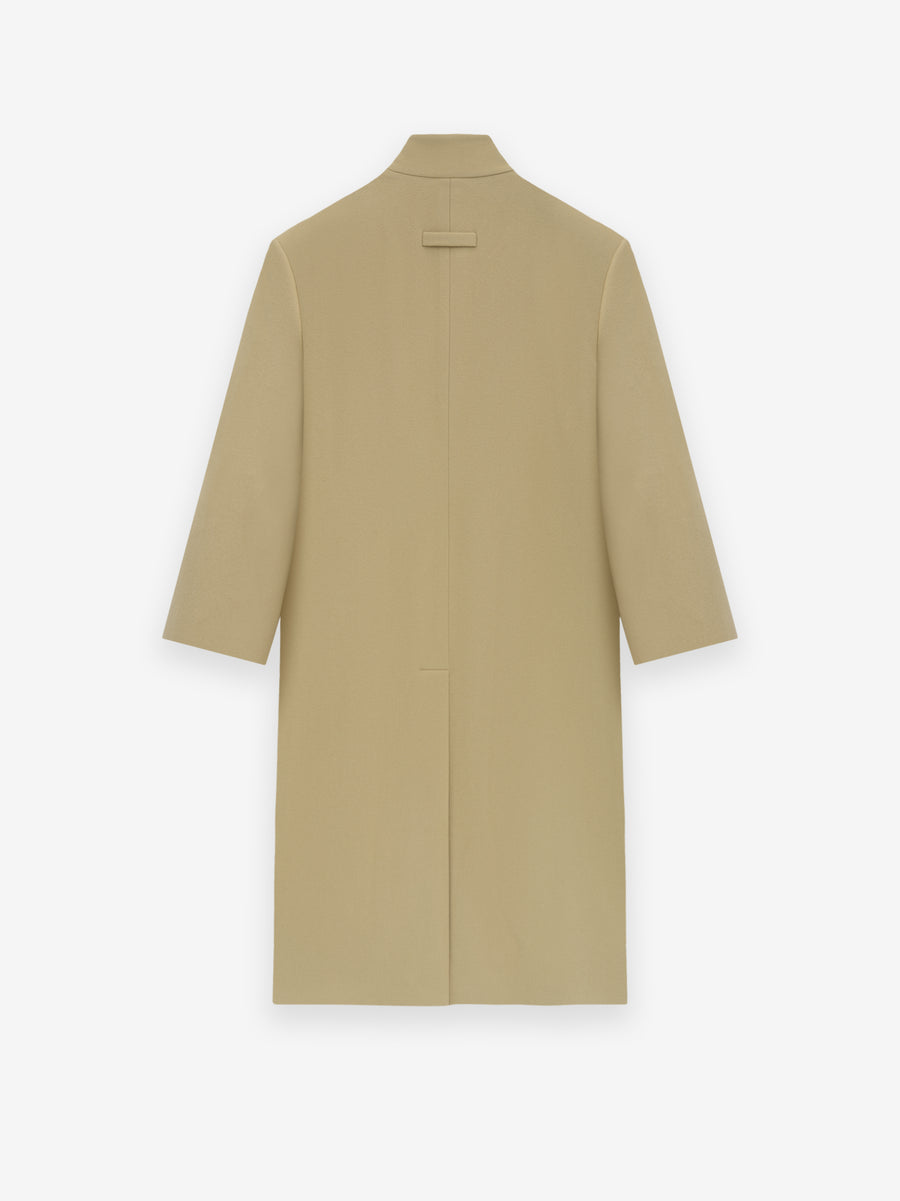 Melton Wool Lapelless Coat - Fear of God