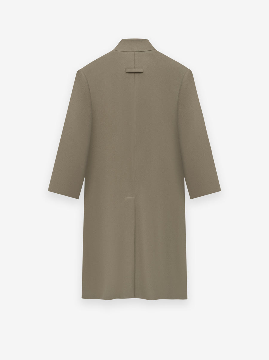 Melton Wool Lapelless Coat - Fear of God