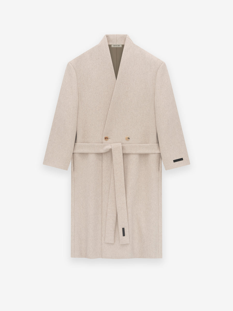 Military Wool Lapelless Coat - Fear of God