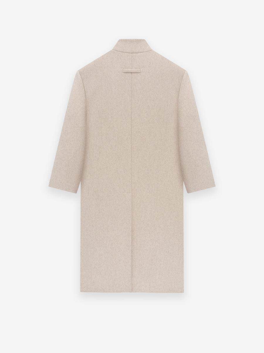 Military Wool Lapelless Coat - Fear of God