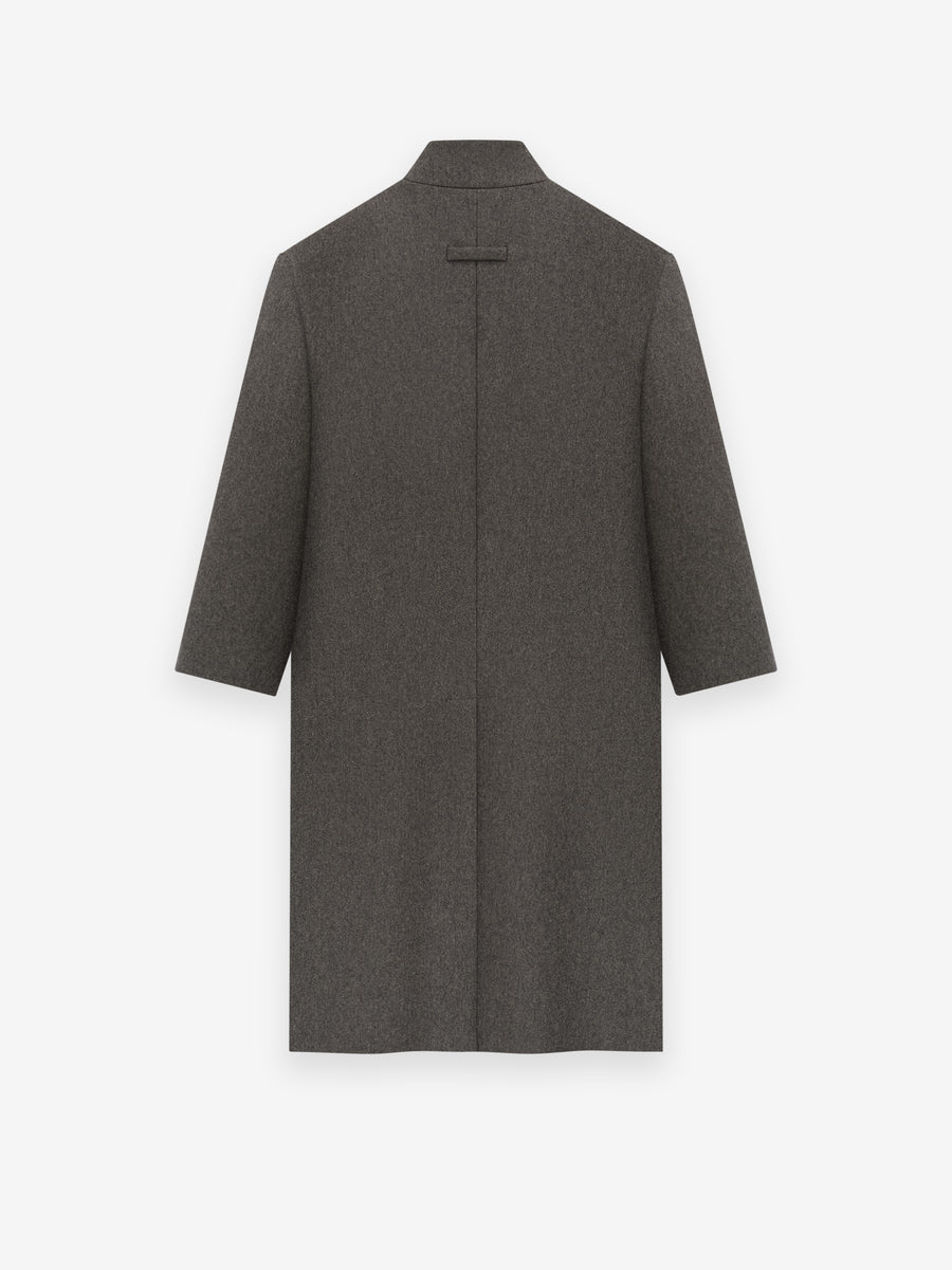 Military Wool Lapelless Coat - Fear of God