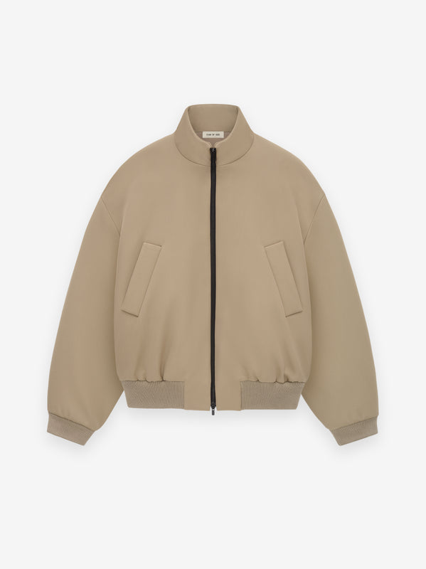 Weighted Twill Bomber