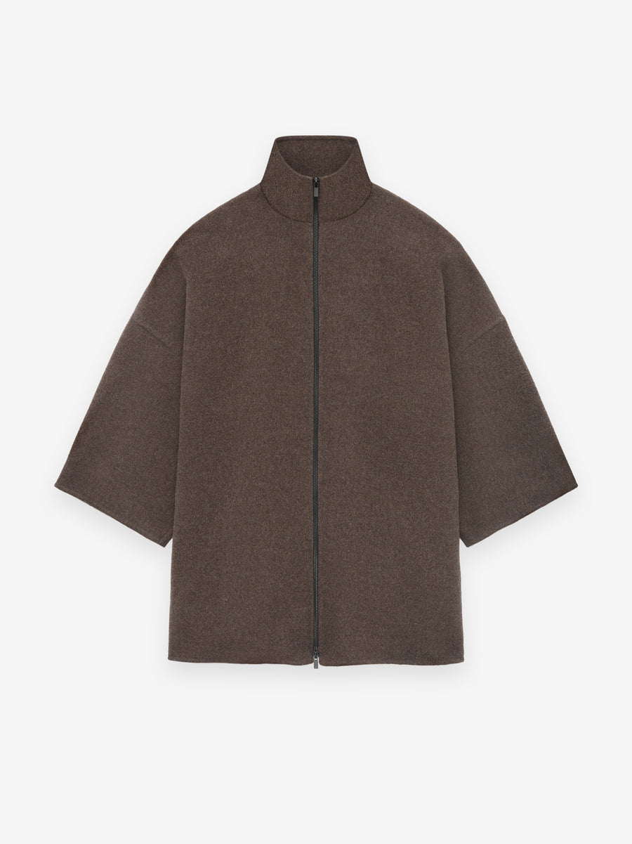 Brushed Wool Cashmere Short Sleeve Jacket - Fear of God