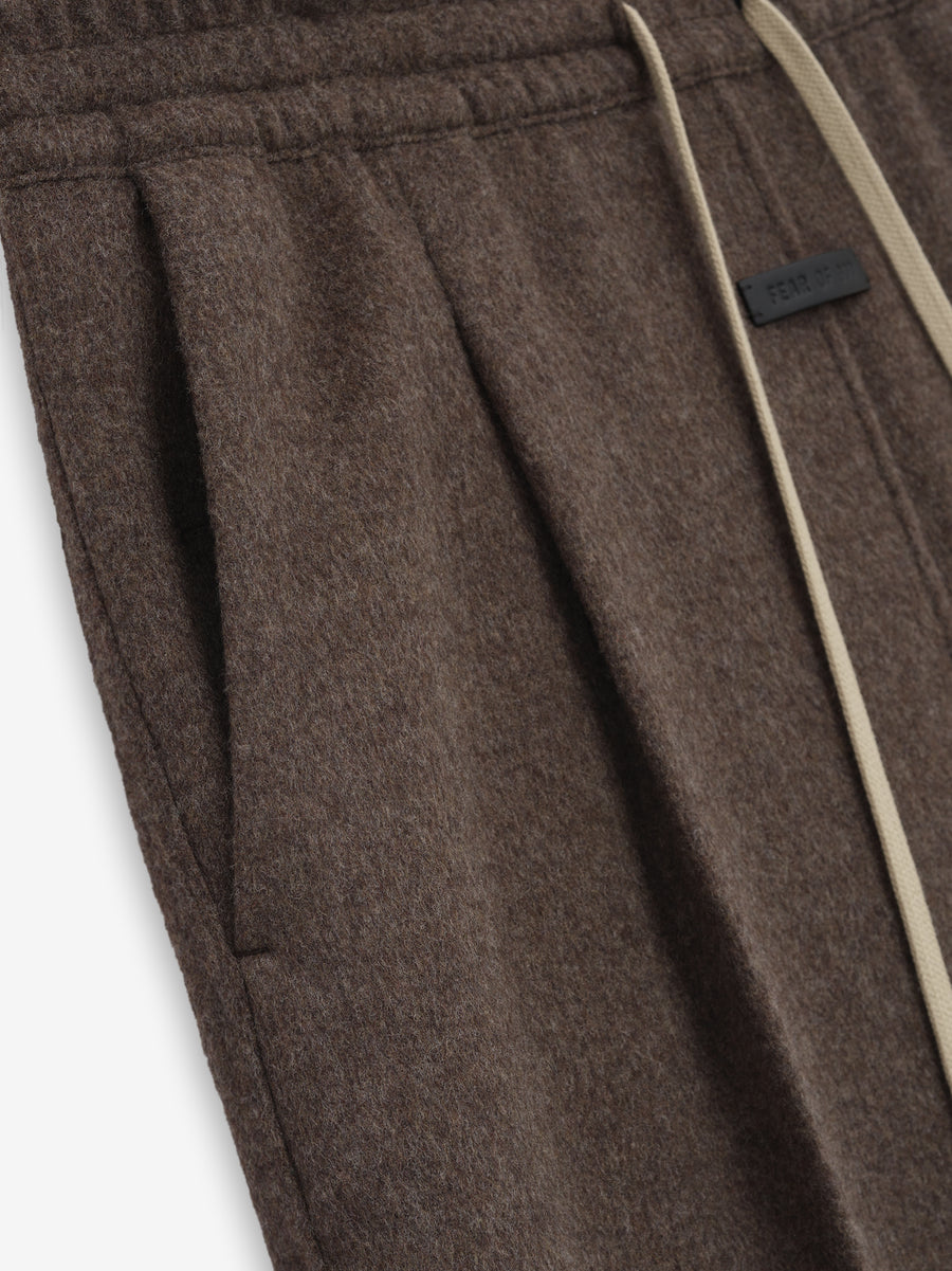 Brushed Wool Cashmere Wide Leg Pants - Fear of God