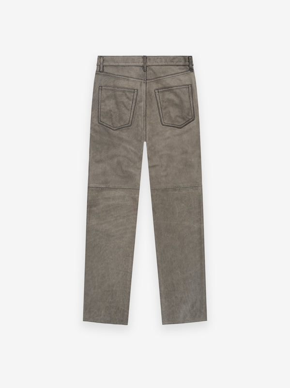 Leather 5 Pocket Pants