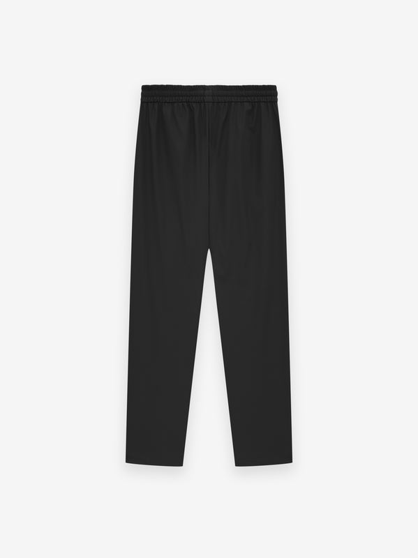 Heavy Twill Drawstring Wide Leg Pant