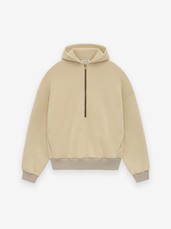 Fear of God Essentials top Quarter Zip Sweatshirt Beige