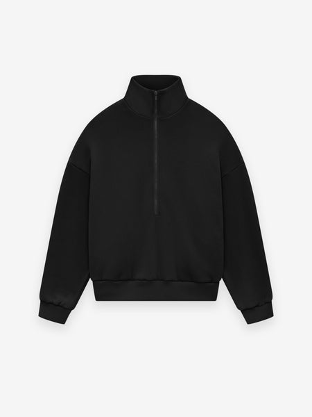 Fleece Half Zip Mockneck