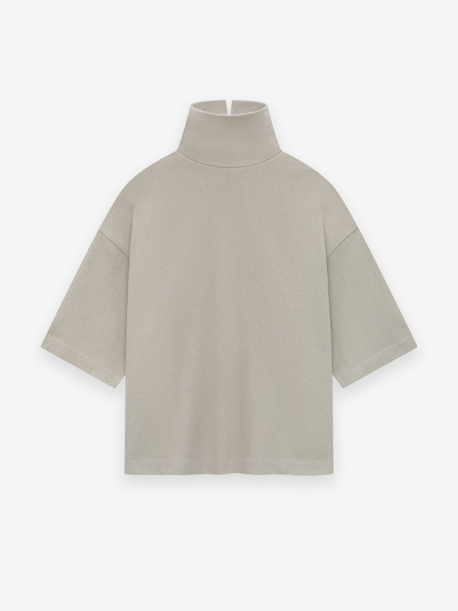 Cotton Wool High Neck Short Sleeve Shirt - Fear of God