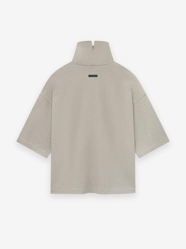 Merino Knit High Neck Tee