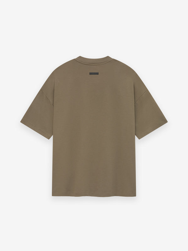 Merino Knit High Neck Tee