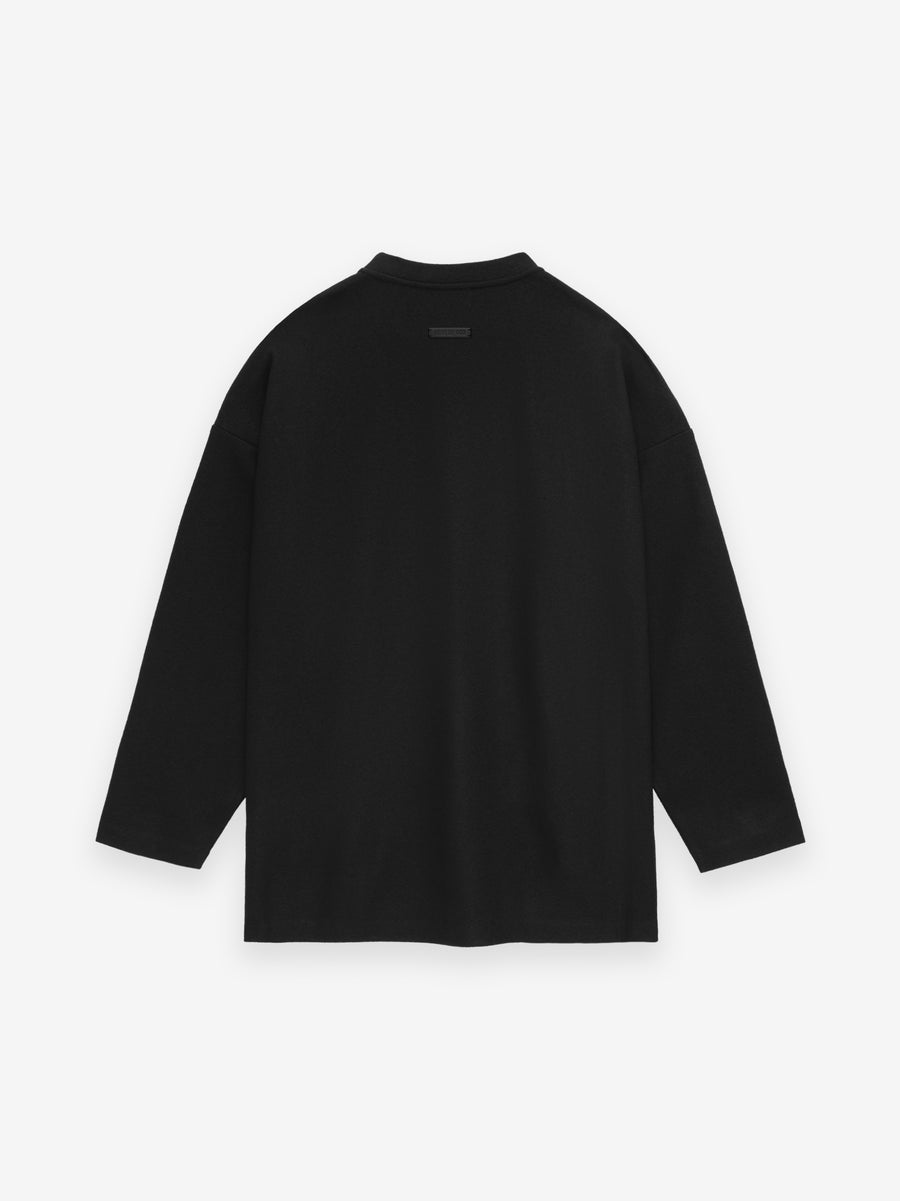 Merino Logo Patch Long Sleeve Tee - Fear of God