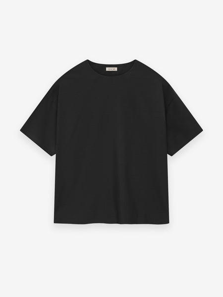 Merino Knit High Neck Tee