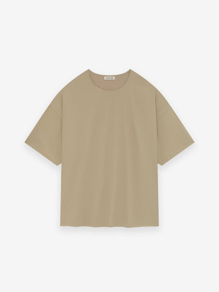 Merino Knit High Neck Tee