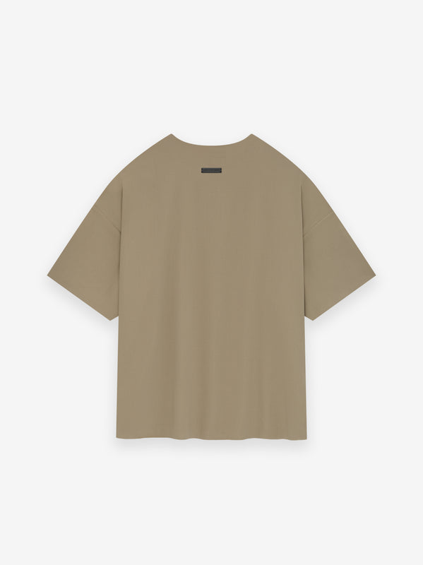 Merino Knit High Neck Tee