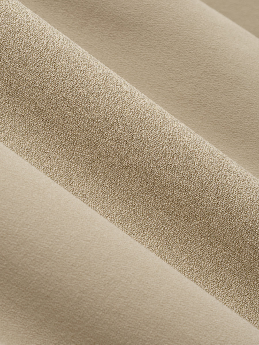 Wool Crepe Double Layer Tee