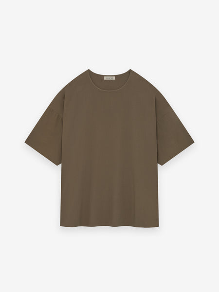 Merino Knit High Neck Tee