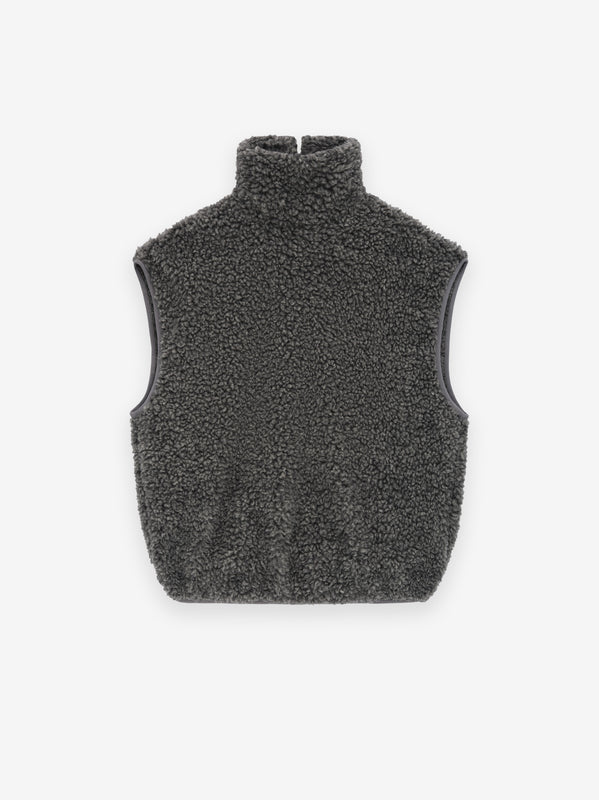 Polar Fleece High Neck Muscle Tee